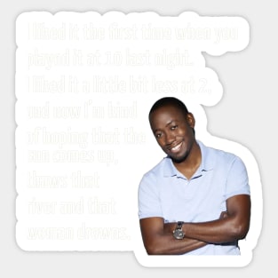 New Girl Quote Sticker